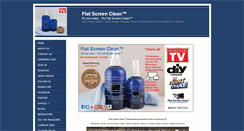 Desktop Screenshot of flatscreenclean.com